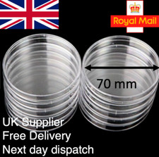 Disposable Plastic Petri Dishes 55mm, 60mm and 70mm, UK supplier, Free delivery