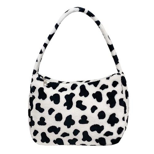 Cow pattern women plush - women,