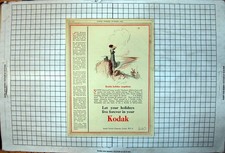 Old Adverts Kodak Camera Girl