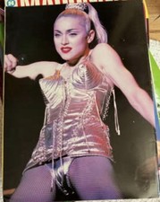 Madonna Screen Stars Magazine UK Issue Blond Ambition World Tour RARE Scrapbook