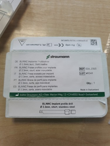 Straumann nnc profile drill - straumann, bl/nnc
