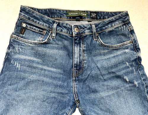 Superdry denim blue - jeans, 34"