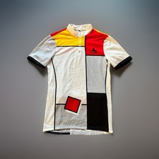 Vintage Cycling Jersey Size M Blacky 90s Swiss