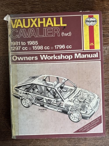 Vauxhall cavalier workshop - vauxhall,