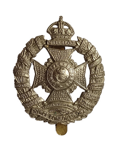The rifle brigade cap badge - cap, kc