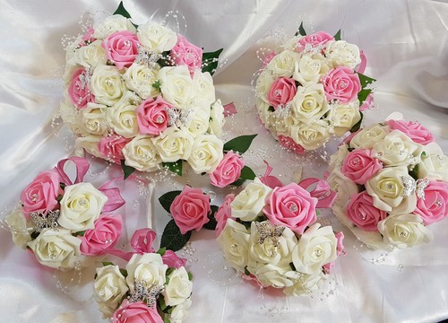 Wedding flowers ivory - flowers, antique