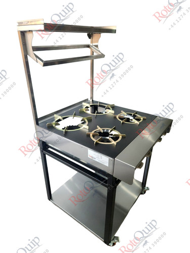 Burner commercial cooker - 4,