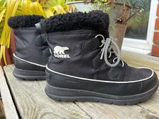 Sorel Explorer Walking Ankle Boots Size 5 Uk (best Fit Size 4)