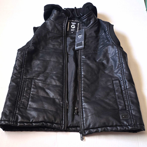 Fried denim men black - men's, faux