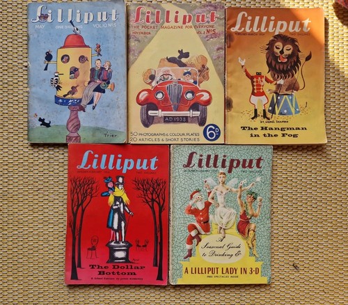 Vintage lilliput magazine - lilliput,
