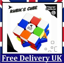 1pc Puzzle Toy Rubik Cube 3x3 Stickerless Magnetic Speed Magic Cube Twist Kids
