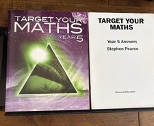 Stephen Pearce Target Your Maths Year 5 & answer book (2014 Paperback)