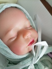 Reborn Baby Doll With Bed &