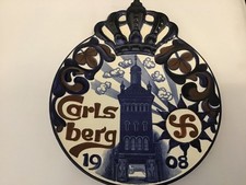 1908 CARLSBERG WALL PLATE