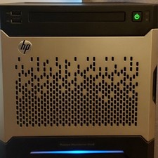 HP MicroServer Gen8 Intel i3-3240 16GB 12TB HDD SATA +128GB SSD iLO4 Advanced