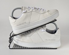 Filling Pieces Low Top White Leather Trainers EUR 40 Premium Handmade in Portuga