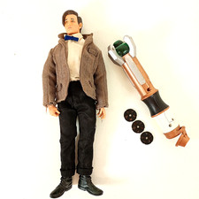 Doctor Who Matt Smith 11 Doctor 10" Action Figure & Projector Sonic Screwdriver