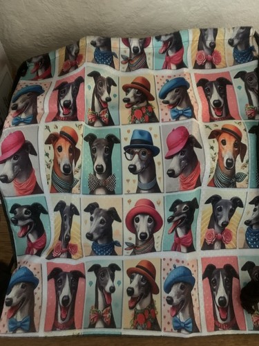 Drawstring whimical greyhound - ,