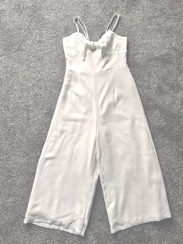 Ladies glamorous white cropped - glamorous,