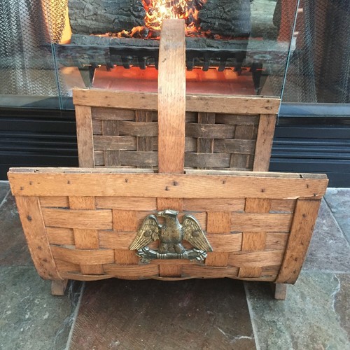 Vintage wood woven - vintage,