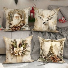 4 Pack Merry Christmas Trees