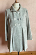 Avoca Anthology Grey Wool Coat