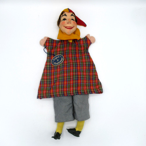 Jester puppet germany original - puppet,