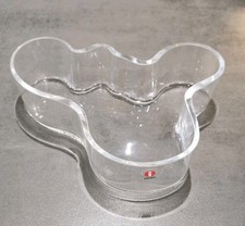 iittala glass Vase Bowl Vintage Alvar Aalto Finland See Description