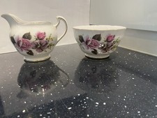 Vintage Tea Set English Bone China Duchess Floral Design 1950s (O)