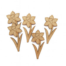 Daffodil Flower MDF Craft