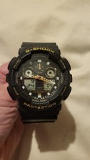 Casio G Shock GA-100 Black Watch