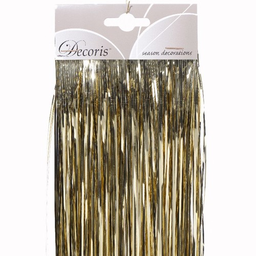 Gold lametta foil - lametta, tinsel