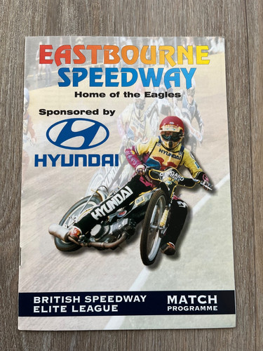 Eastbourne speedway programme - eastbourne,