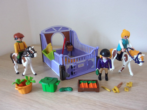 Playmobil coutry horse box - horse,