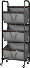 Rolling 3-Section Laundry