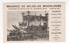 GAND BELGIUM 1927 AD POSTCARD
