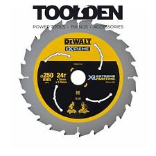 DeWalt DT99571-QZ XR EXTREME Runtime Circular Saw Blade 250mm x 30mm x 24T