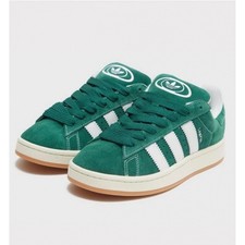 Adidas Originals Campus Trainers Green/White HO3472 Size Uk 11.5 New In Box
