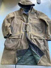 Barbour Wax Duffle Coat Mens