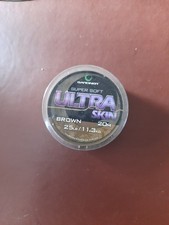 carp tackle gardner 25lb super soft ultra skin hooklink