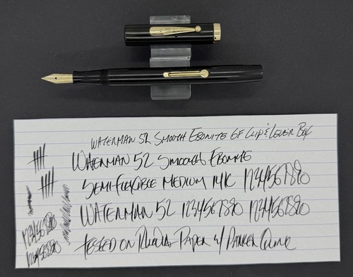 Waterman fountain pen - 52, pen,