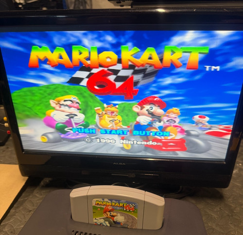 Mario kart nintendo n64 - mario, 64
