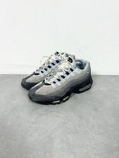 2005 Nike Air Max 95 Ice Blue Aluminium Trainers Size 6 Uk jd exclusive vintage