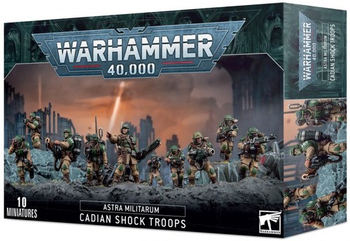 Cadian shock troops - cadian,