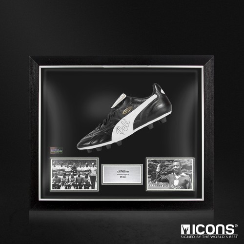 Pele signed black puma king - black,
