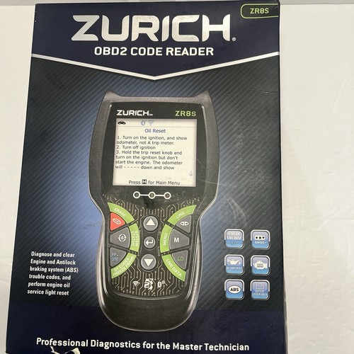 Zurich zr8s professional obd2 - zr8s,