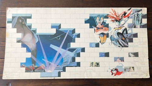 Vintage pink floyd the wall - pink,