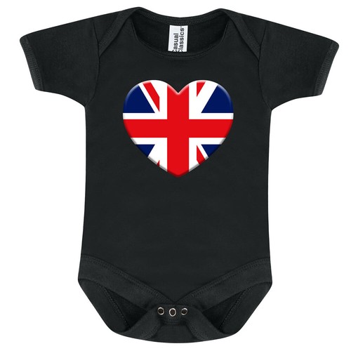 Union jack heart flag baby - jack,