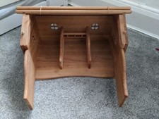 Wooden toy barn for imaginary