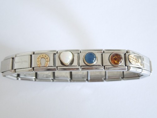 Bracelet nomination amber - bracelet,